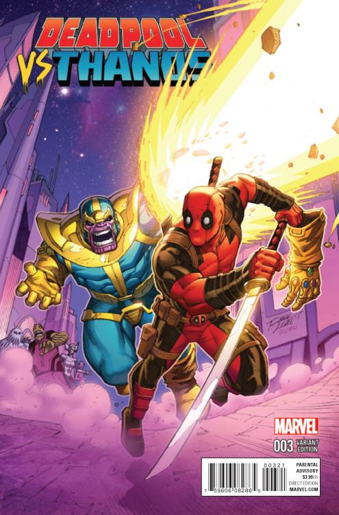 Deadpool Vs Thanos #3B