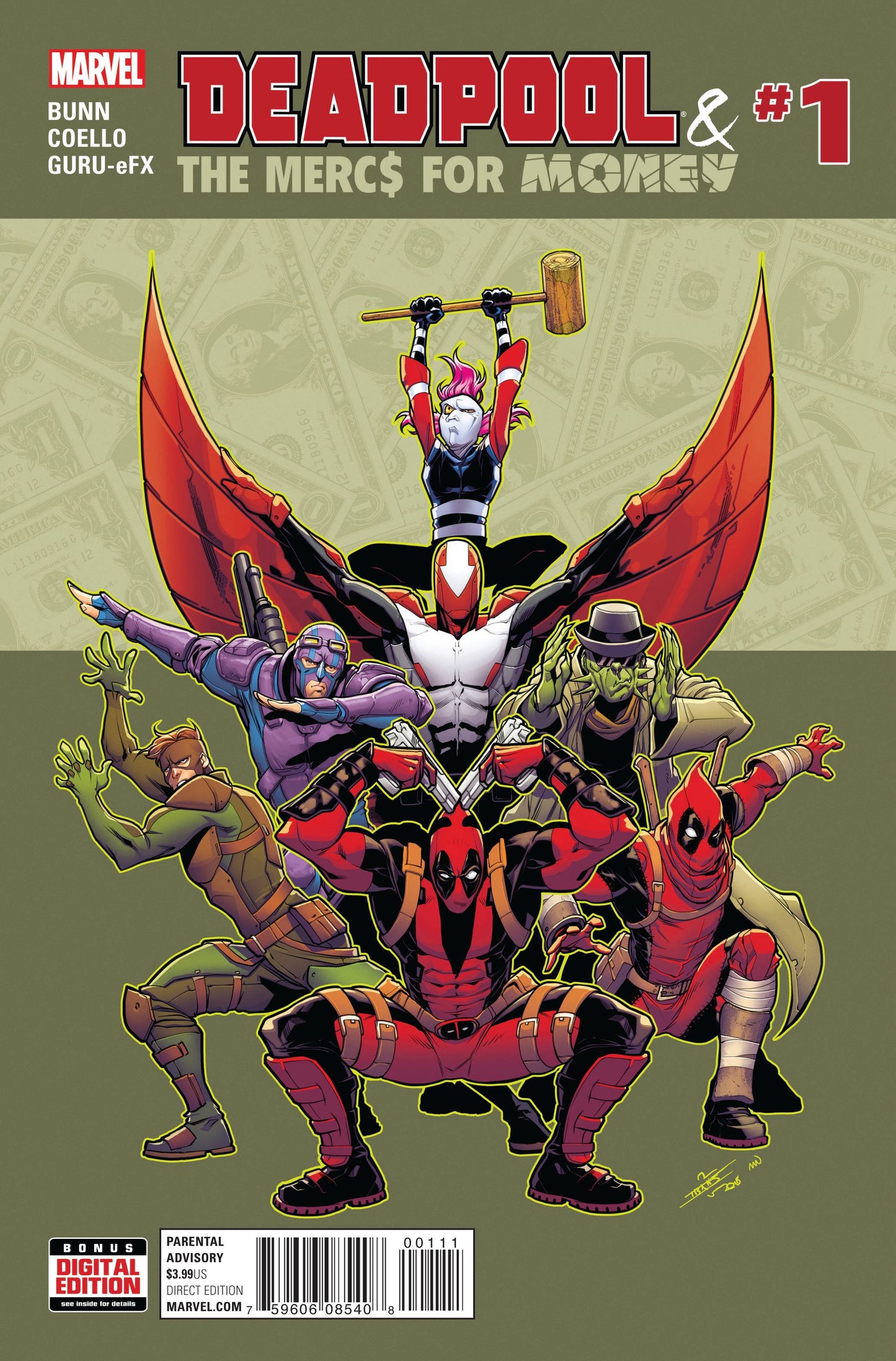 Deadpool & the Mercs For Money #1A