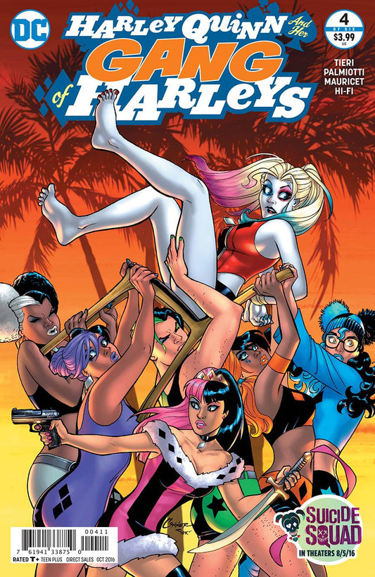 Harley Quinn and Her Gang of Harleys #4A