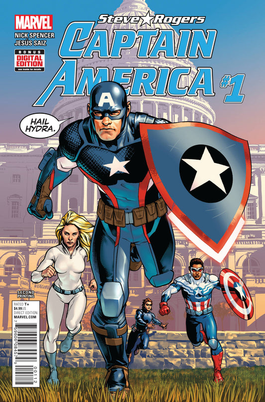 Captain America: Steve Rogers #1I 2nd Printing