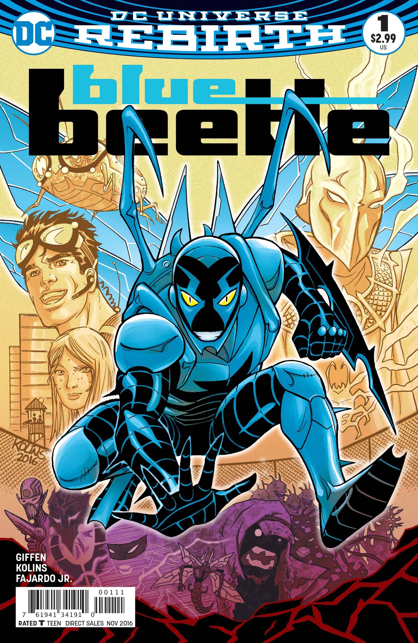 Blue Beetle #1A