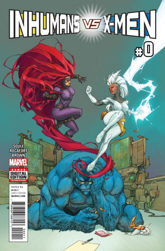 Inhumans Vs X-Men #0A