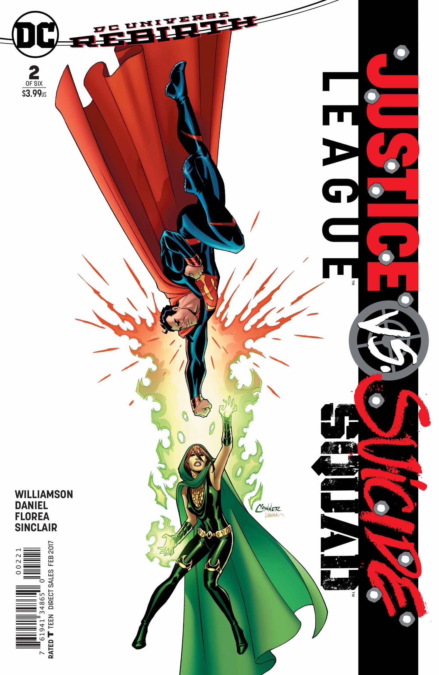 Justice League Vs Suicide Squad #2B Conner Variant