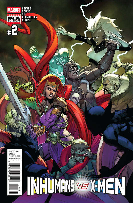 Inhumans Vs X-Men #2A