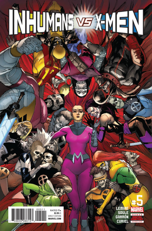 Inhumans Vs X-Men #5A