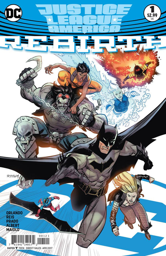 Justice League of America: Rebirth #1 Ottley Variant