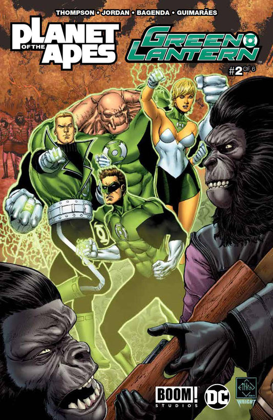 Planet Of The Apes: Green Lantern #2A