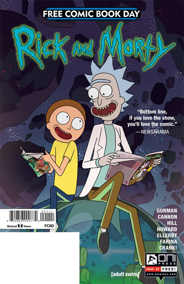Rick and Morty #1 (Free Comic Book Day)