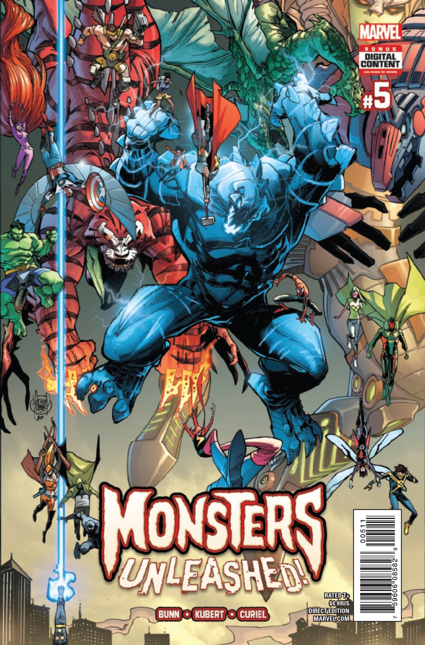 Monsters Unleashed #5A