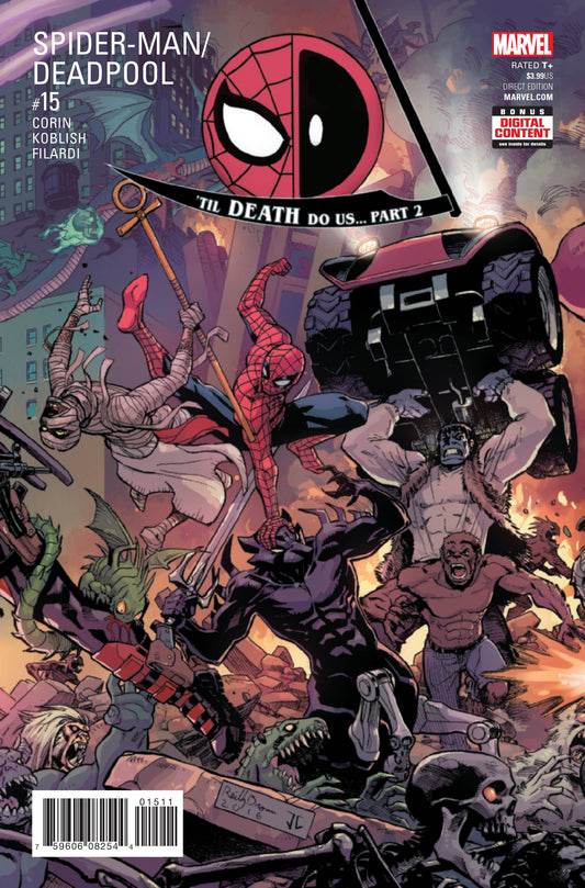 Spider-Man / Deadpool #15A