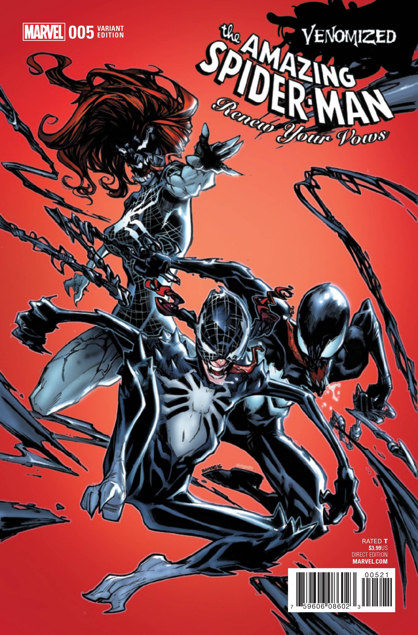 The Amazing Spider-Man: Renew Your Vows #5 Venomized Variant