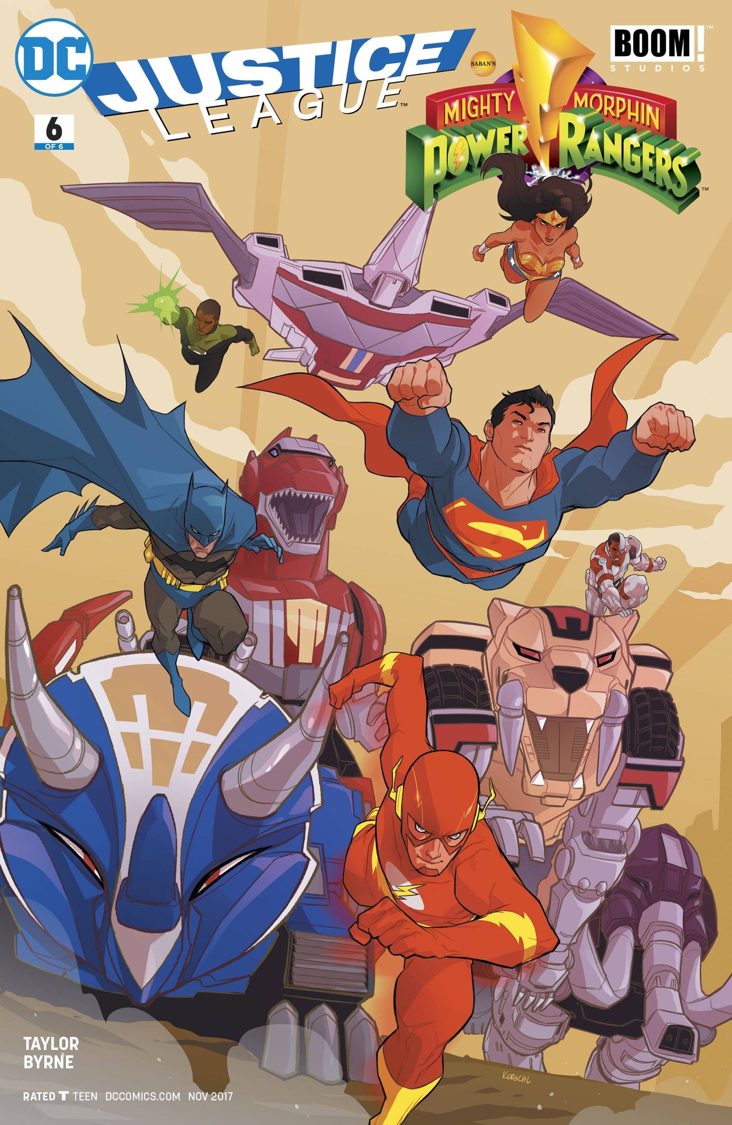 Justice League / Power Rangers #6
