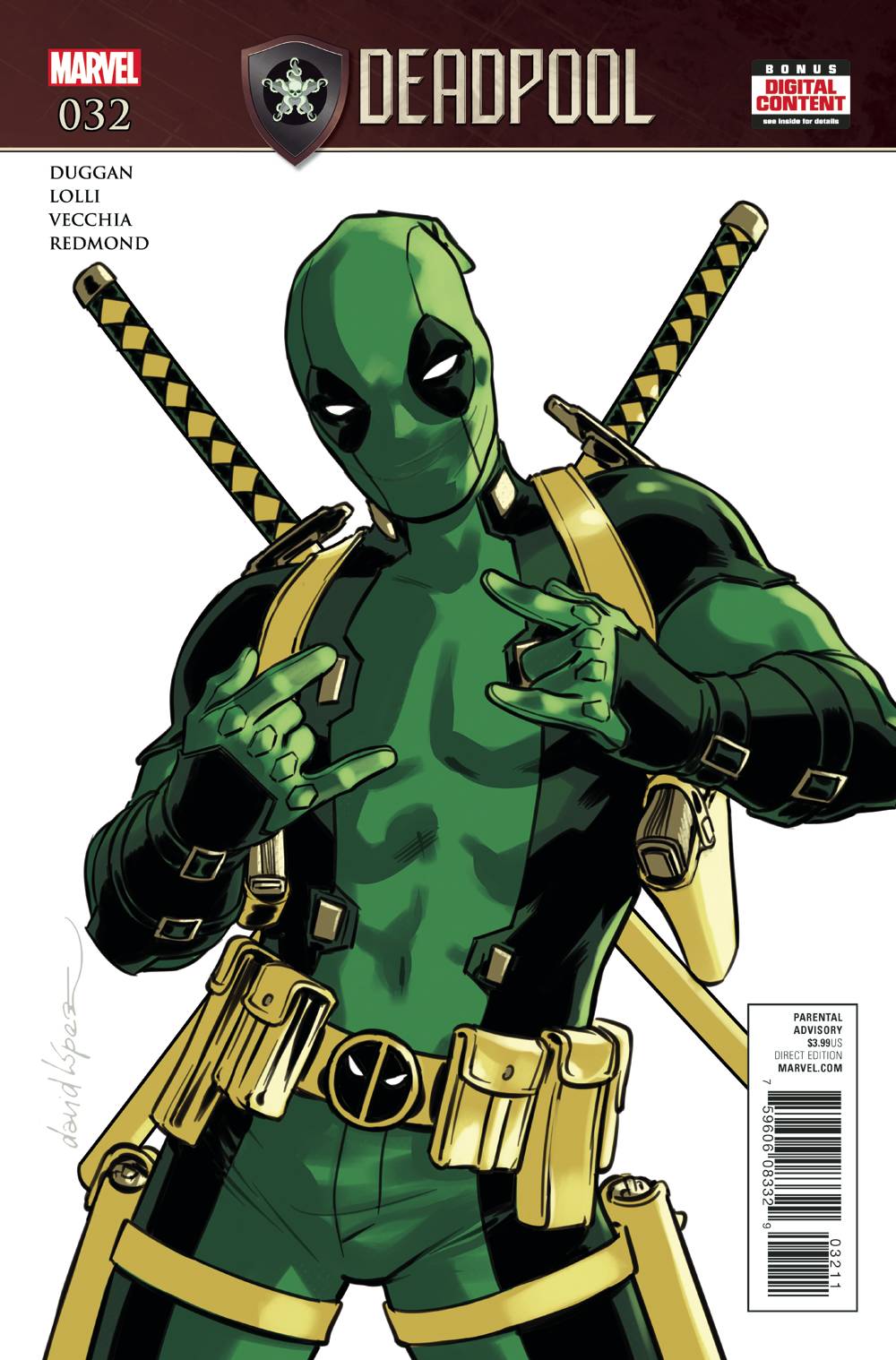 Deadpool #32A