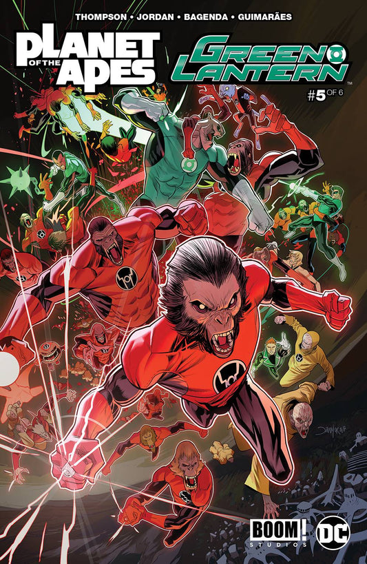 Planet Of The Apes: Green Lantern #5A