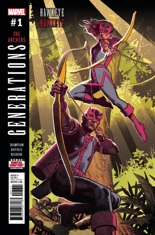 Generations: Hawkeye & Hawkeye #1A