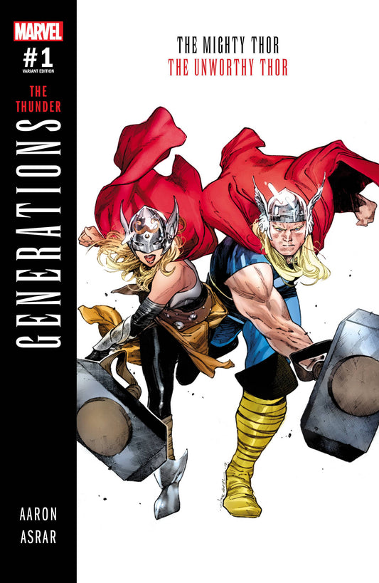 Generations: The Unworthy Thor & The Mighty Thor #1B
