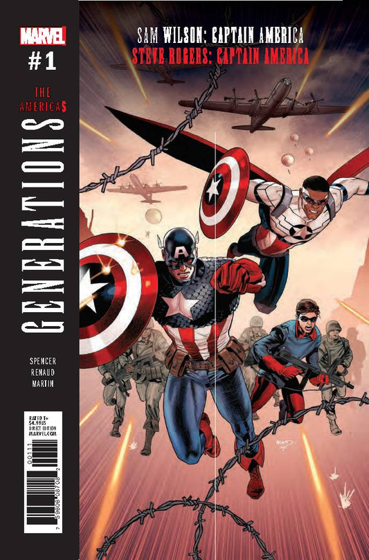 Generations: Sam Wilson Captain America & Steve Rogers Captain America #1A