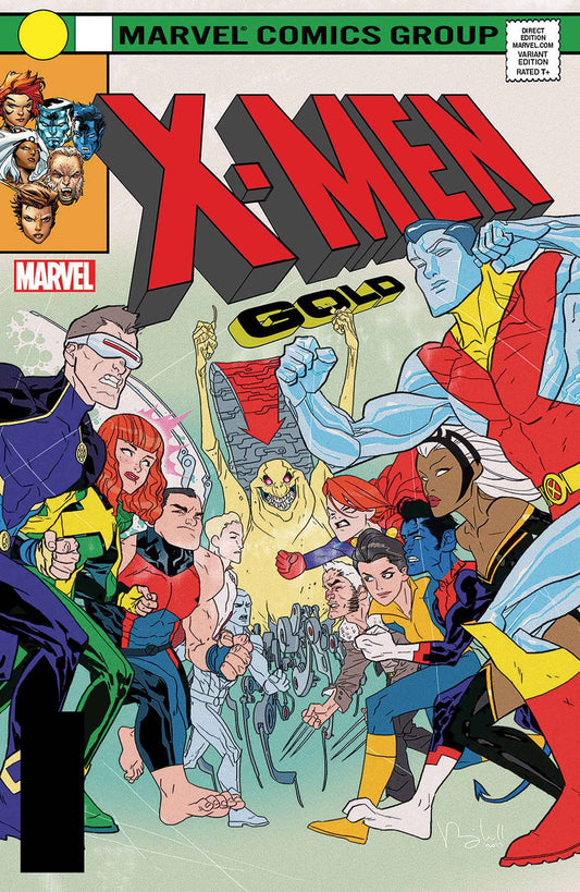 X-Men: Gold #13B (Caldwell Lenticular Homage Variant)