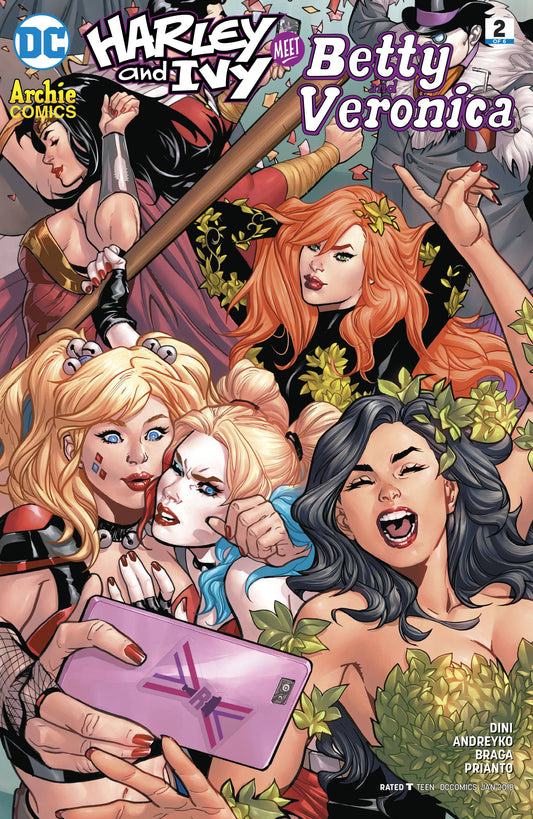 Harley and Ivy Meet Betty and Veronica #2A
