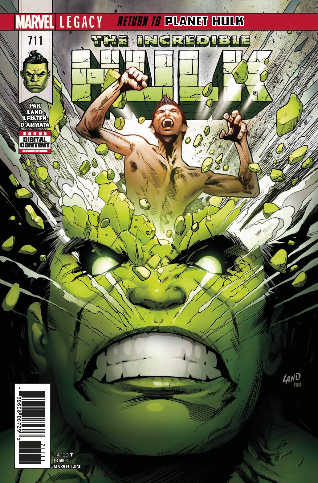 The Incredible Hulk #711A