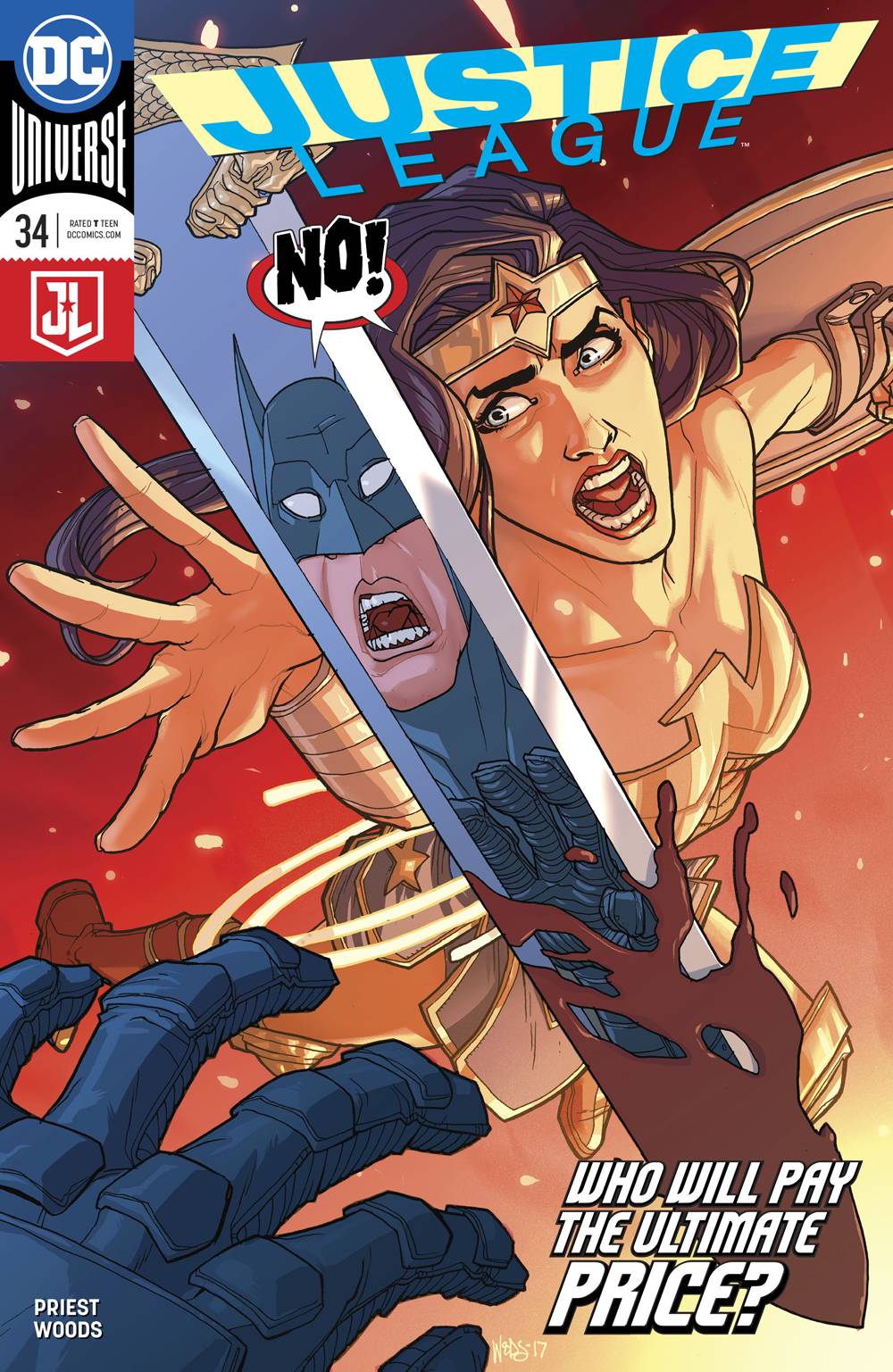 Justice League #34A