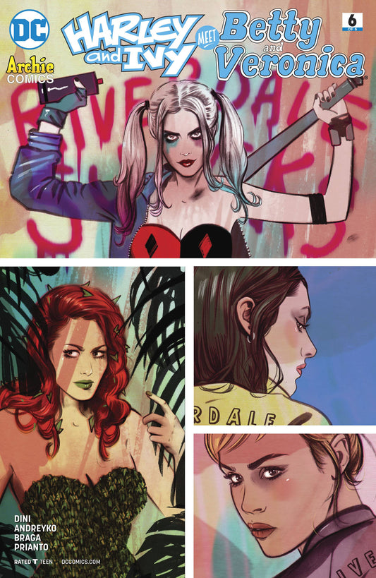 Harley and Ivy Meet Betty and Veronica #6A