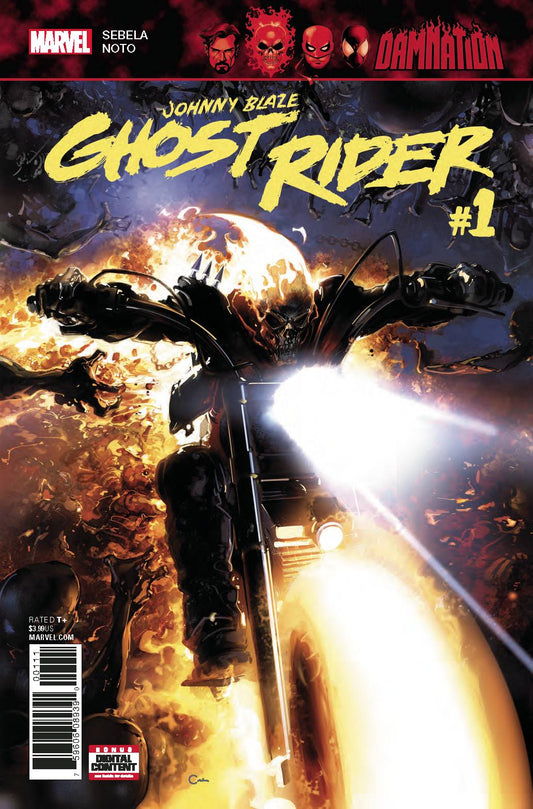 Damnation: Johnny Blaze - Ghost Rider #1A
