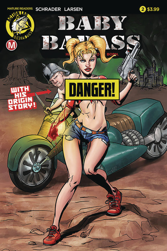 Baby Badass #2 Goldberg Risque Variant