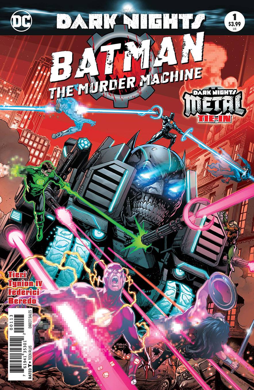 Batman: The Murder Machine #1 3rd Printing