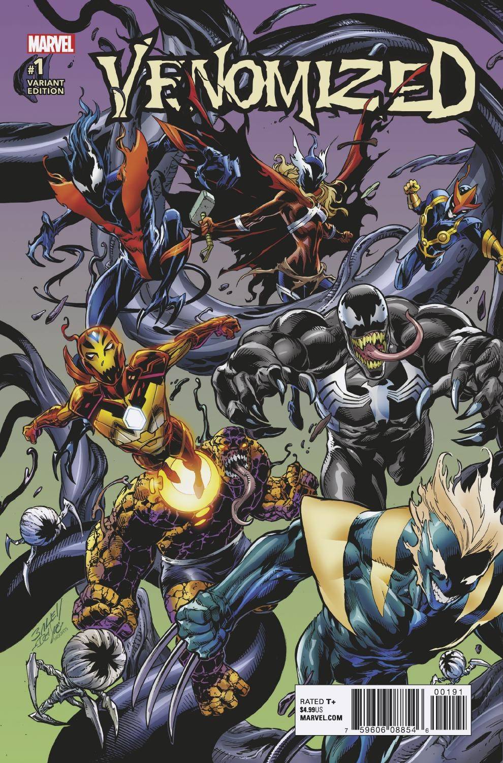 Venomized #1I Bagley Variant- Signed