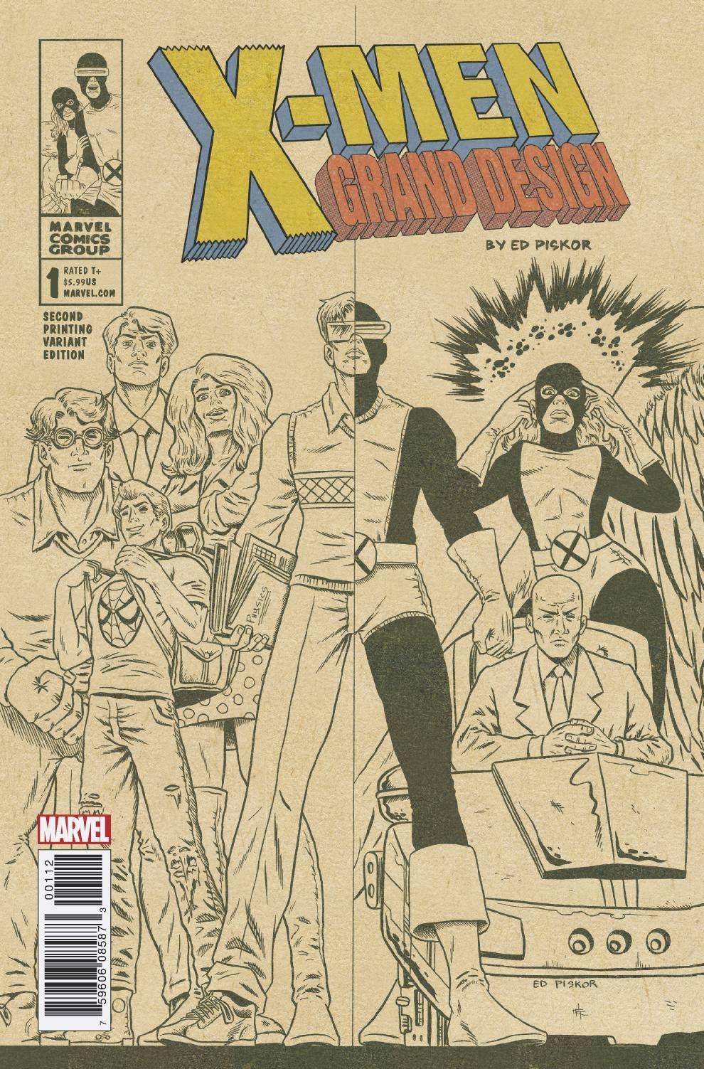 X-Men: Grand Design #1E 2nd Printing