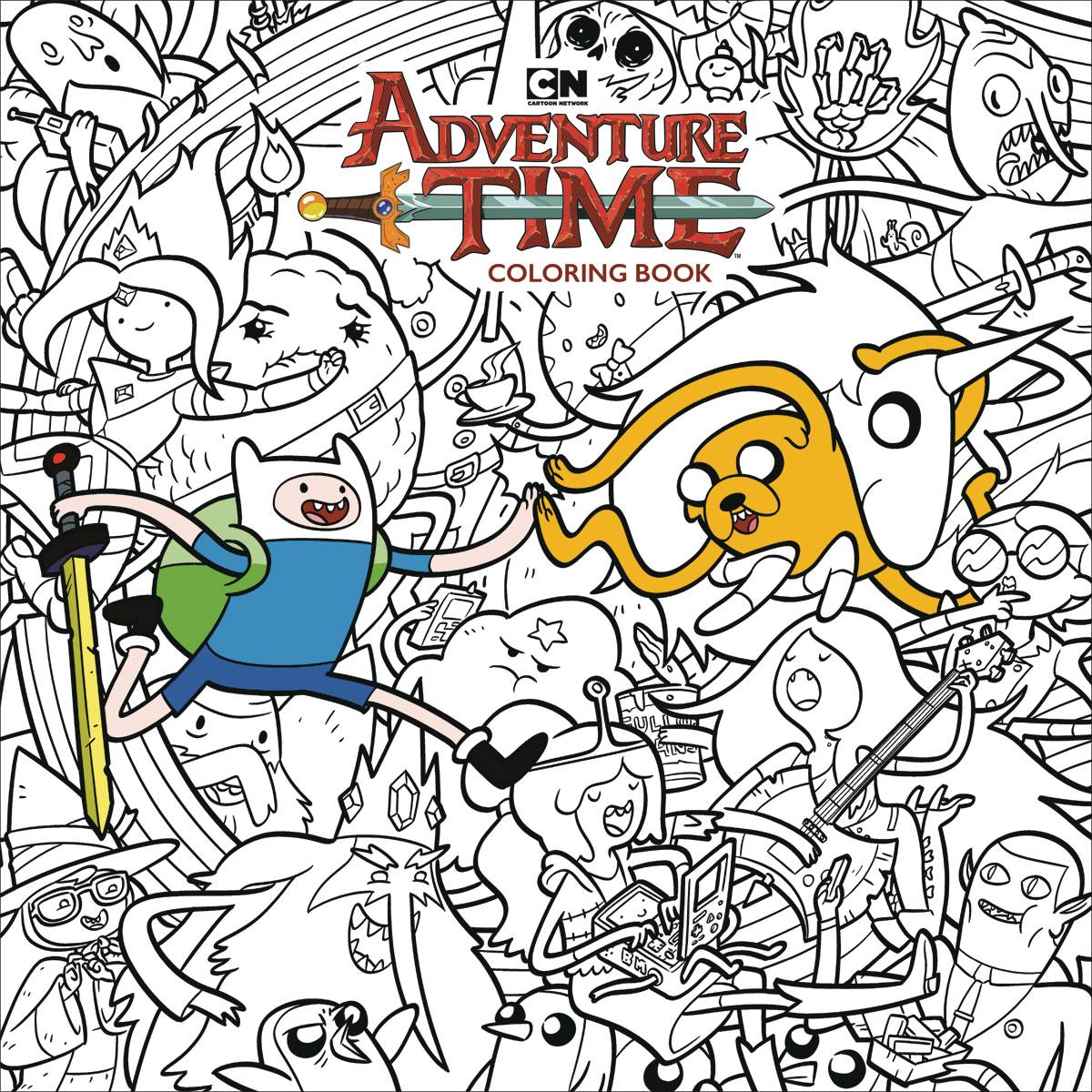 Adventure Time Adult Coloring Book TP