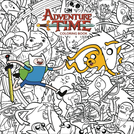Adventure Time Adult Coloring Book TP