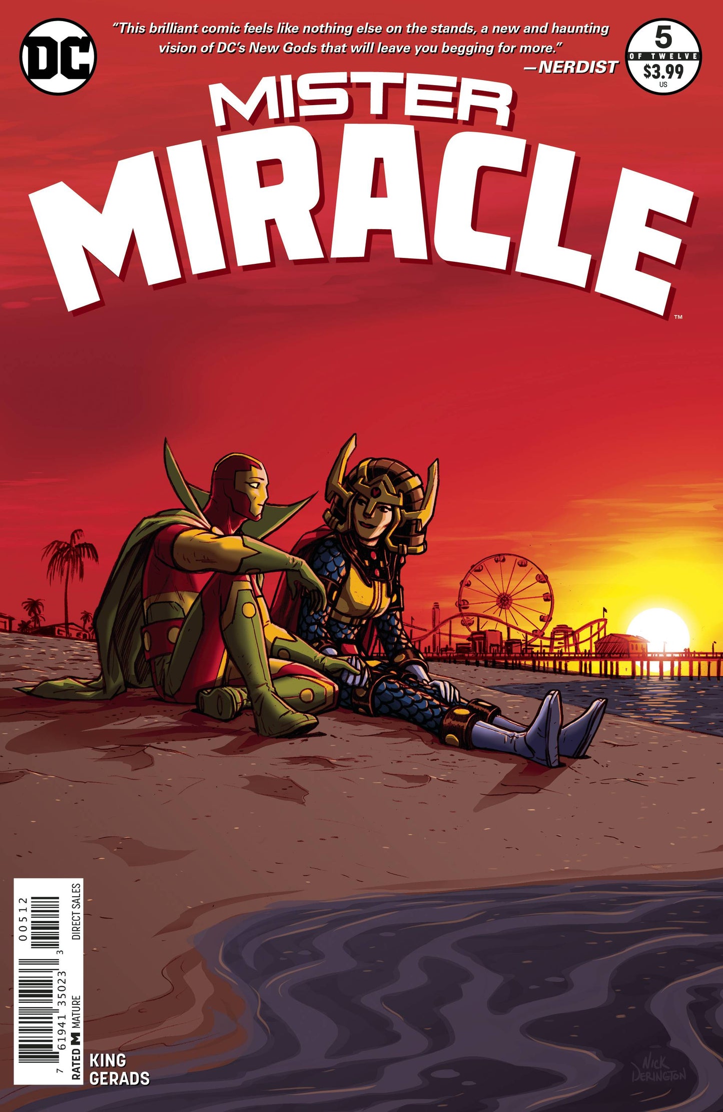 Mister Miracle #5 2nd Printing