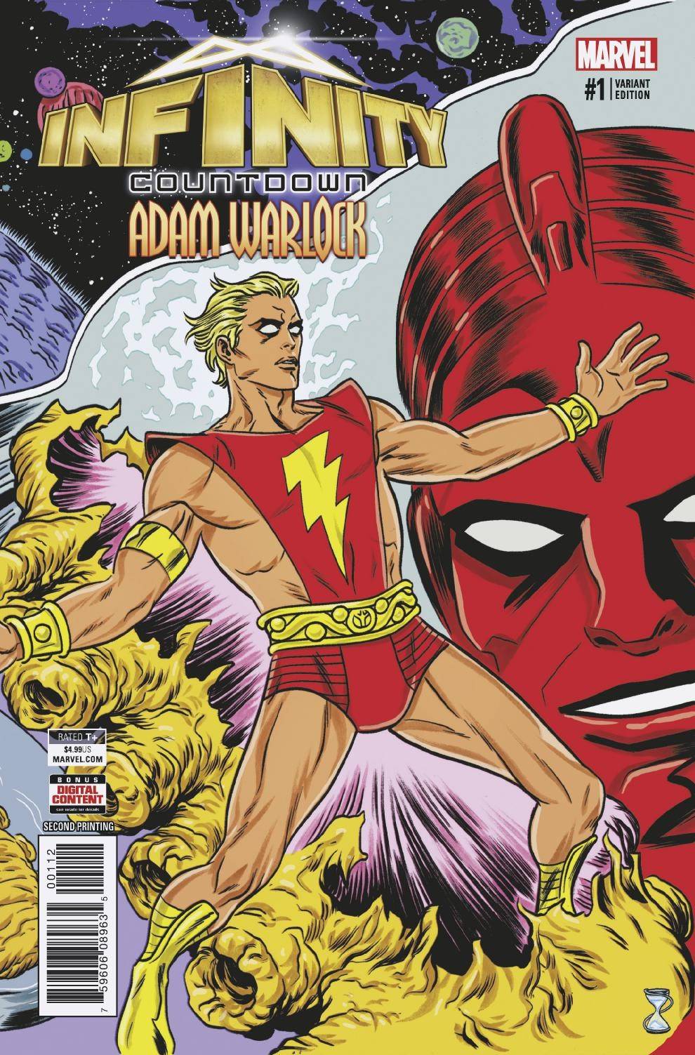 Infinity Countdown: Adam Warlock #1 2nd Printing