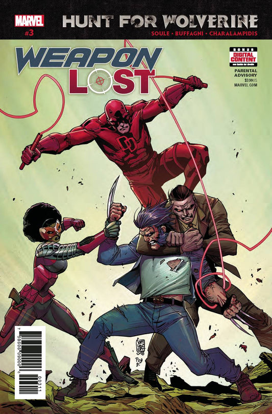 Hunt for Wolverine: Weapon Lost #3A