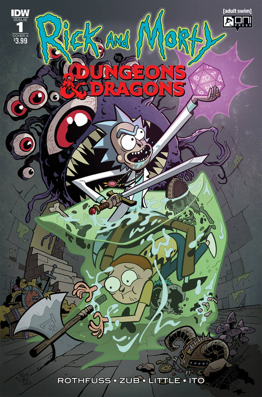 Rick and Morty Vs Dungeons & Dragons #1A