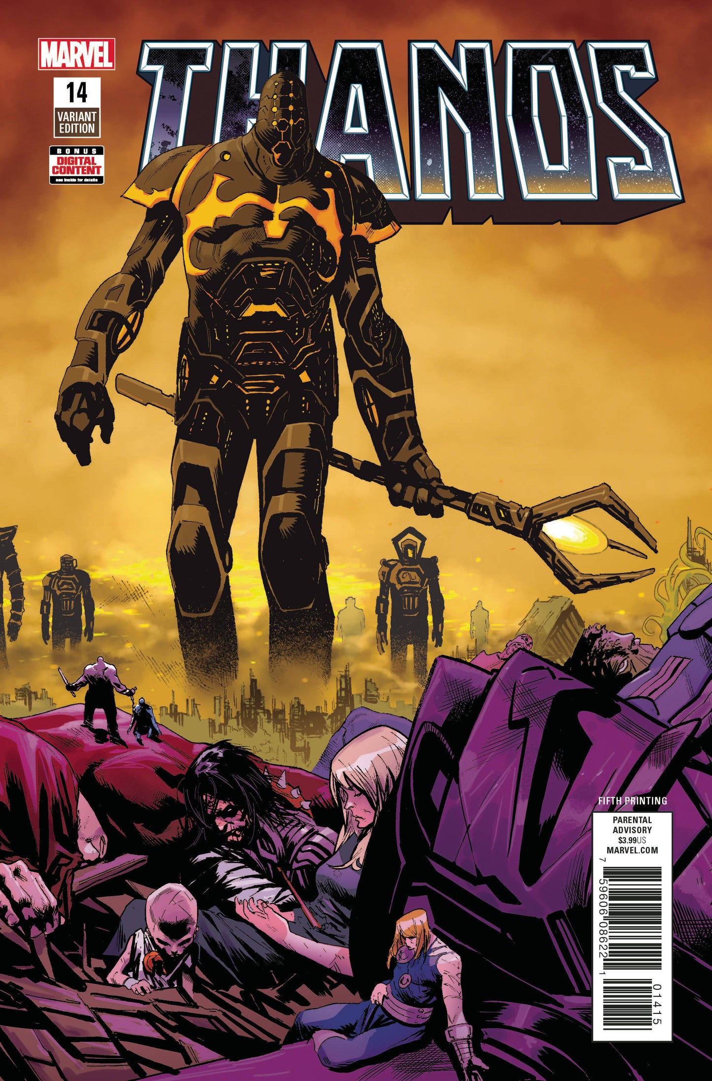 Thanos #14F 5th Print
