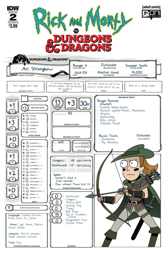 Rick and Morty Vs Dungeons & Dragons #2B