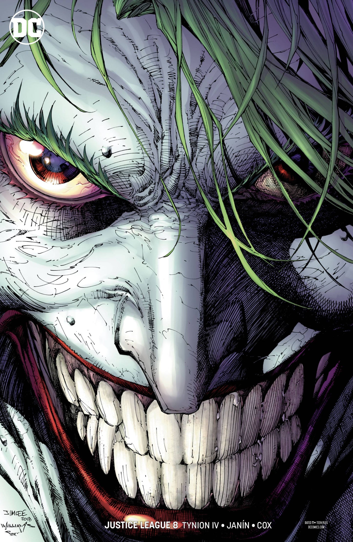 Justice League #8 Jim Lee Variant
