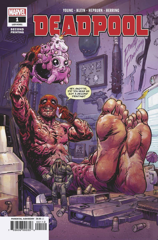 Deadpool #1 2nd Printing