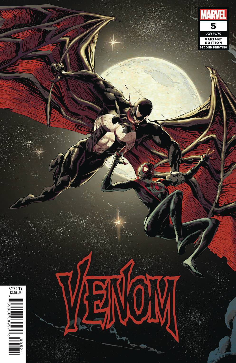 Venom #5C 2nd Printing