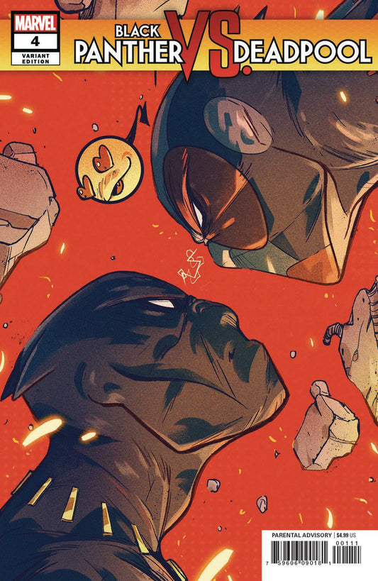 Black Panther Vs. Deadpool #4 Ortiz Variant