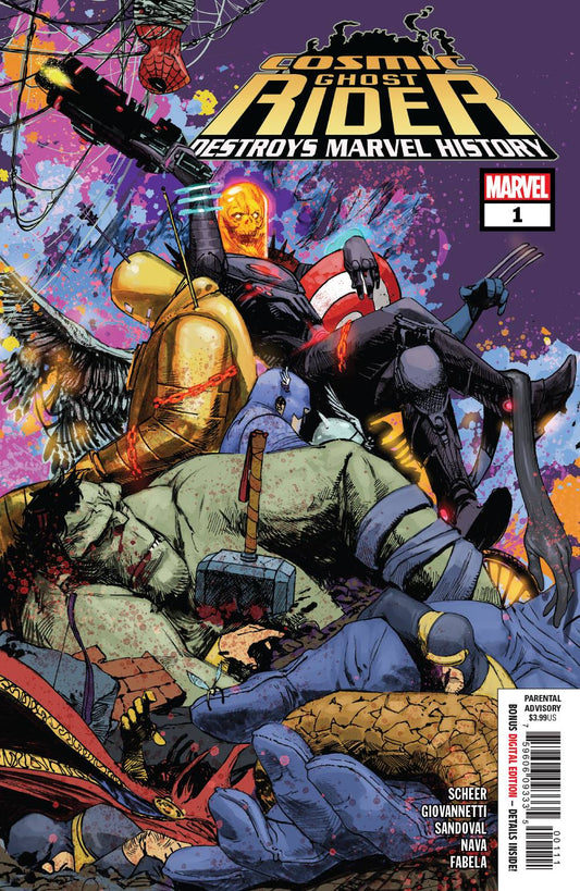 Cosmic Ghost Rider Destroys Marvel History #1A