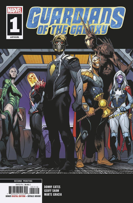 Guardians of the Galaxy #1V 2nd Printing