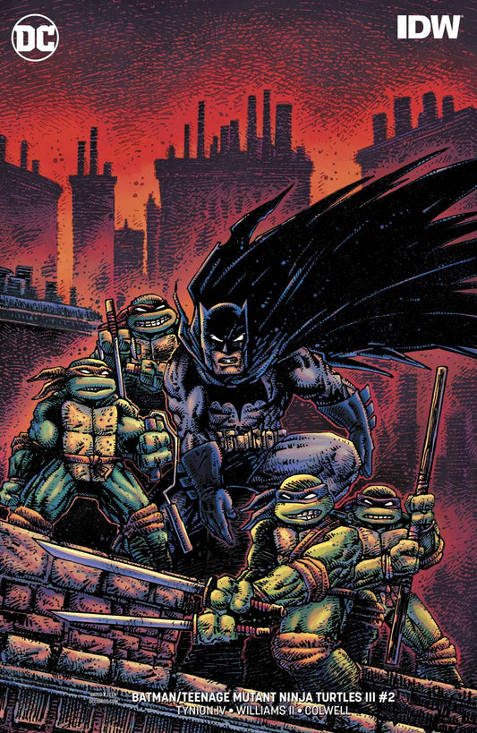 Batman / Teenage Mutant Ninja Turtles #2 Eastman Variant