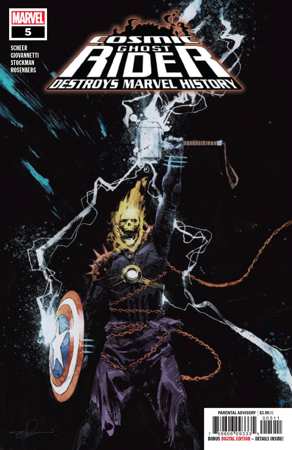 Cosmic Ghost Rider Destroys Marvel History #5A