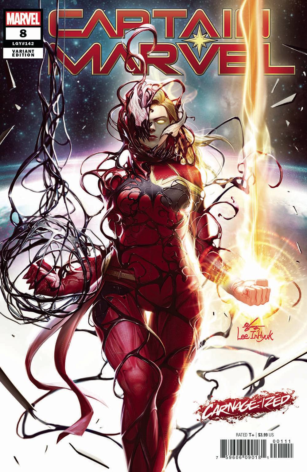 Captain Marvel #8 Inhyuk Lee Variant