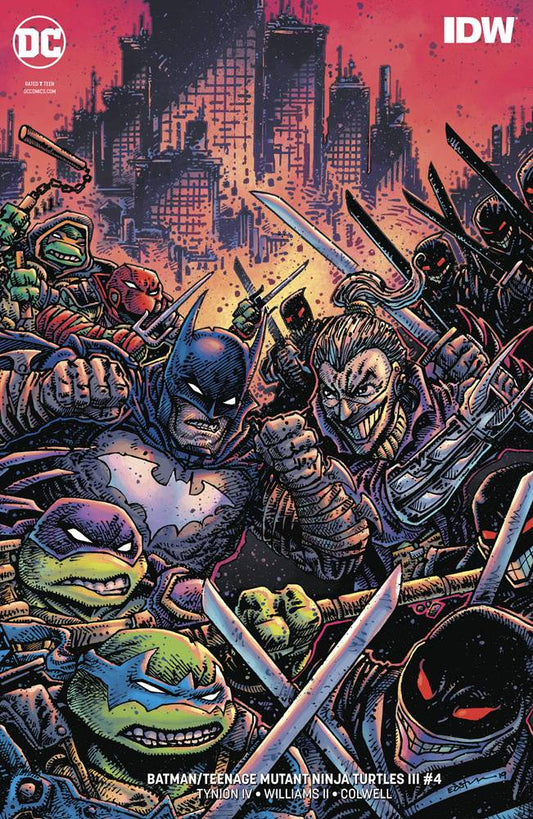 Batman / Teenage Mutant Ninja Turtles #4 Eastman Variant