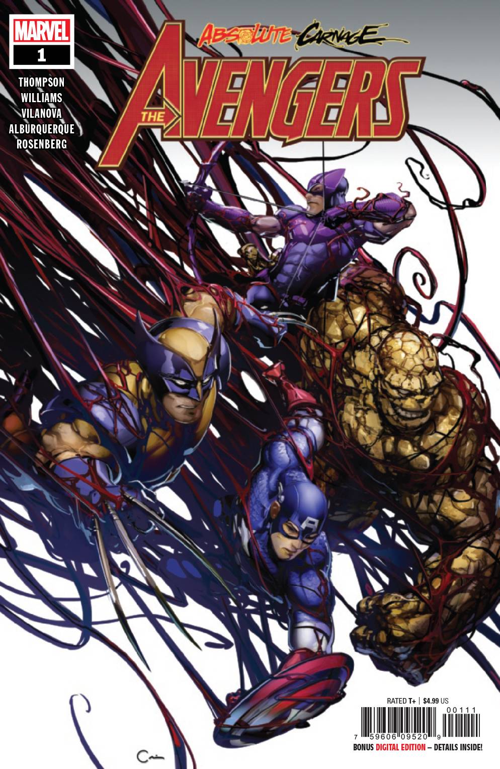 Absolute Carnage: Avengers #1A